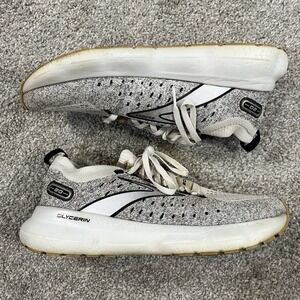 Brooks Glycerin 20 Womens 8.5 Gray White Running Shoes Cushioned Neutral Comfort